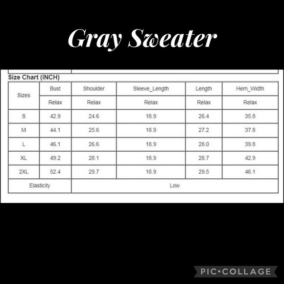 Heather Gray Sweater w/Hood - Picture 5 of 5